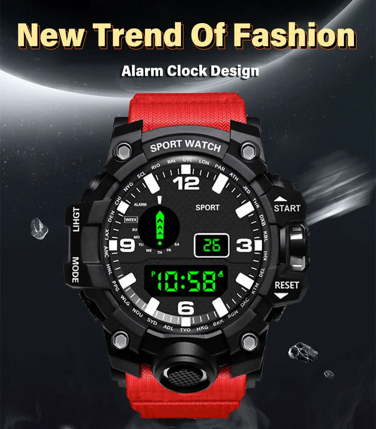 Multifunctional Waterproof Outdoor Sports Watch