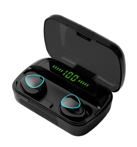 TWS BLUETOOTH 5.1 EARPHONES WATERPROOF CHARGING BOX