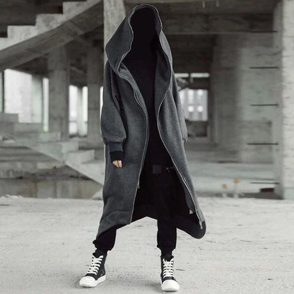 💥Unisex Long-sleeve Nazgul Long Coat With Hood