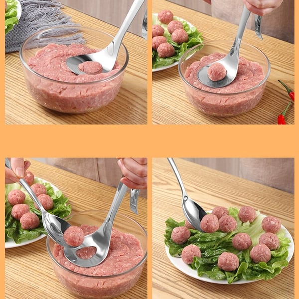 Stainless Steel Meatball Maker Spoon