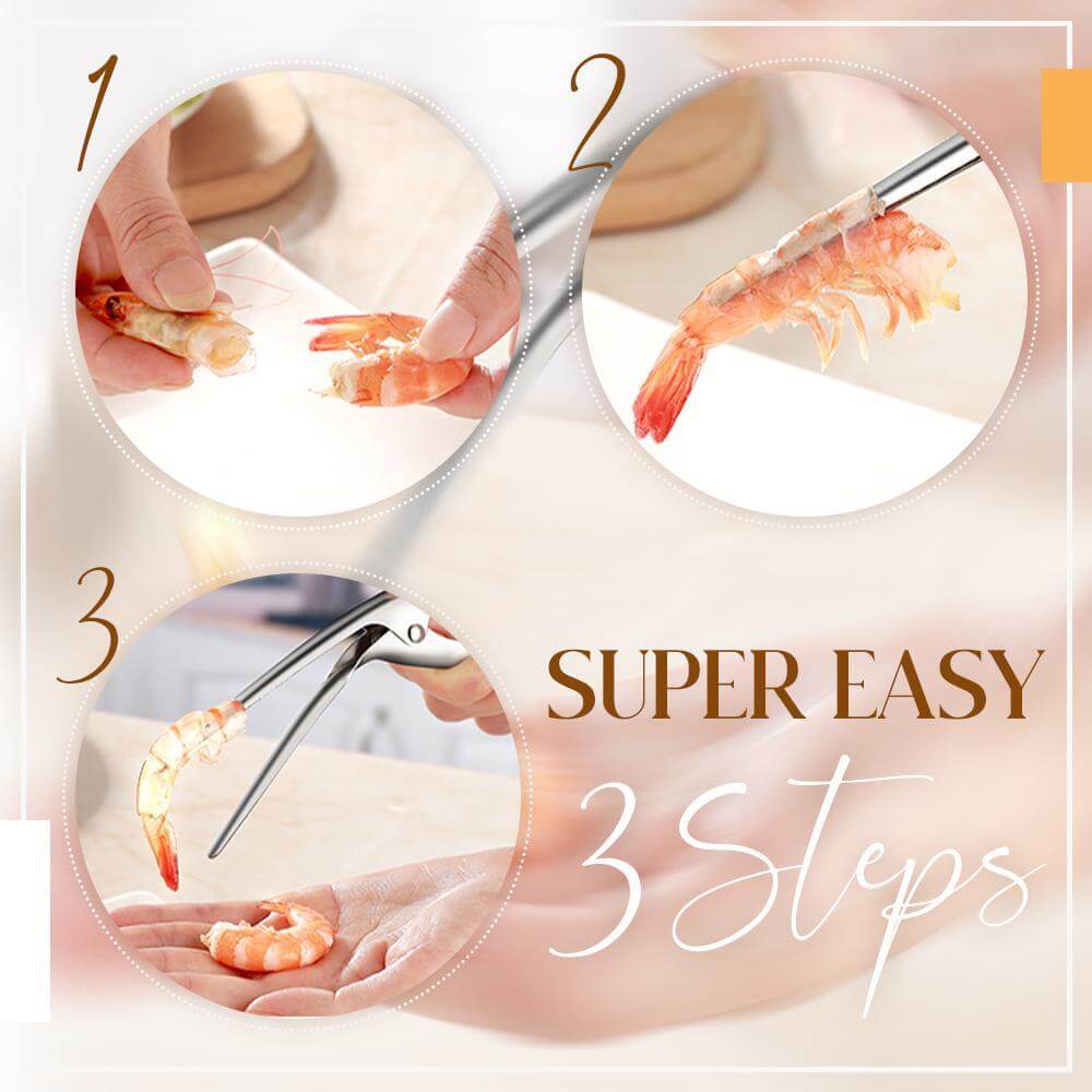 Easy & Fast Shrimp Peeler