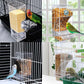 Automatic No-Spill Transparent Bird Feeder