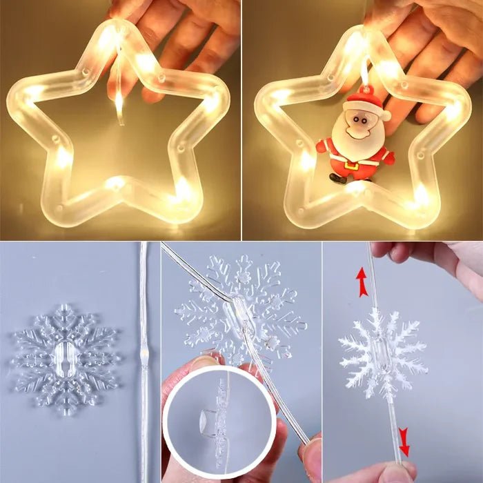 Christmas Decor Ring Lights