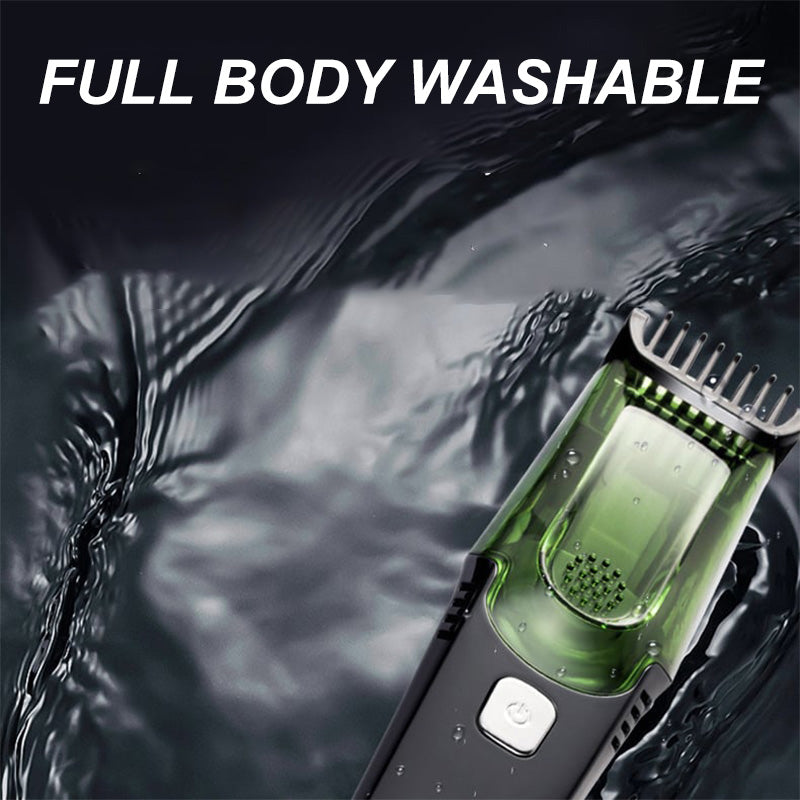 🎁Hot Sale⏳Waterproof Vacuum Beard Trimmer with 20 Shaving Length Settings