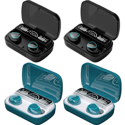 TWS BLUETOOTH 5.1 EARPHONES WATERPROOF CHARGING BOX