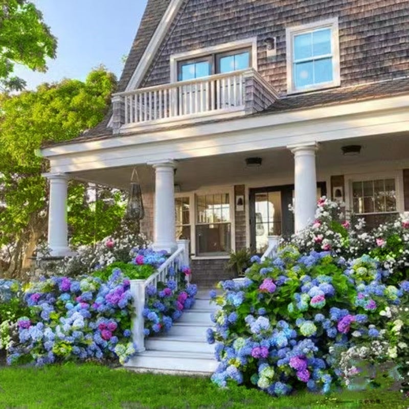 Artificial Hydrangea Flowers For Outdoors💐