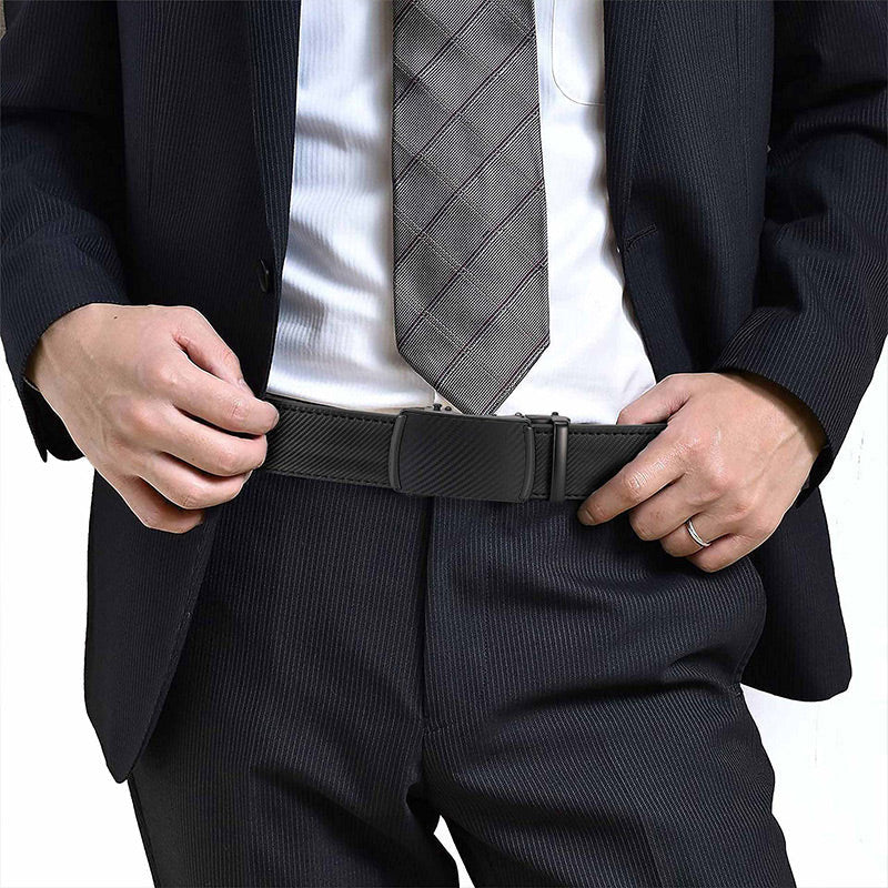 🎁 Leather Ratchet Belt With Adjustable Buckle💼