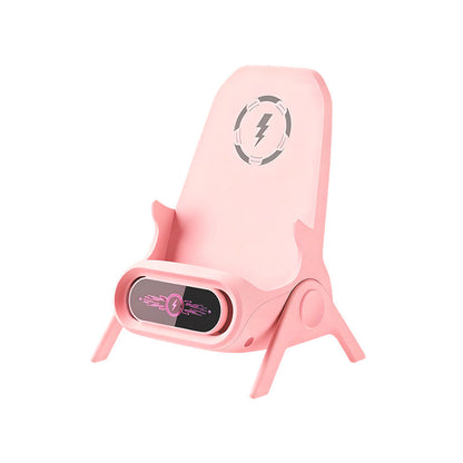 🔥2026 Mini Chair Wireless Fast Charger Multifunctional Phone Holder — Adapts to All Phones