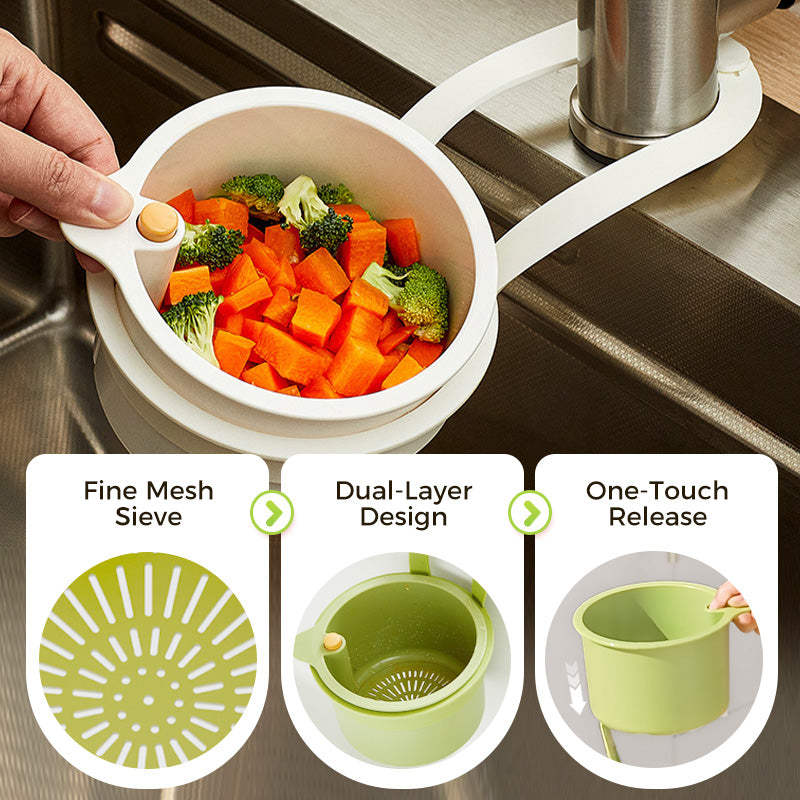 🎉 Buy 3 Get 2 FREE 🎉Multifunctional Drainage Basket–Must-Have Kitchen Helper!