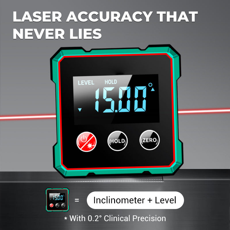 🔥Magnetic Digital Angle Finder with Electronic Laser