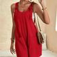 Women's Stylish Casual U Neck Summer Holiday Short Jumpsuits