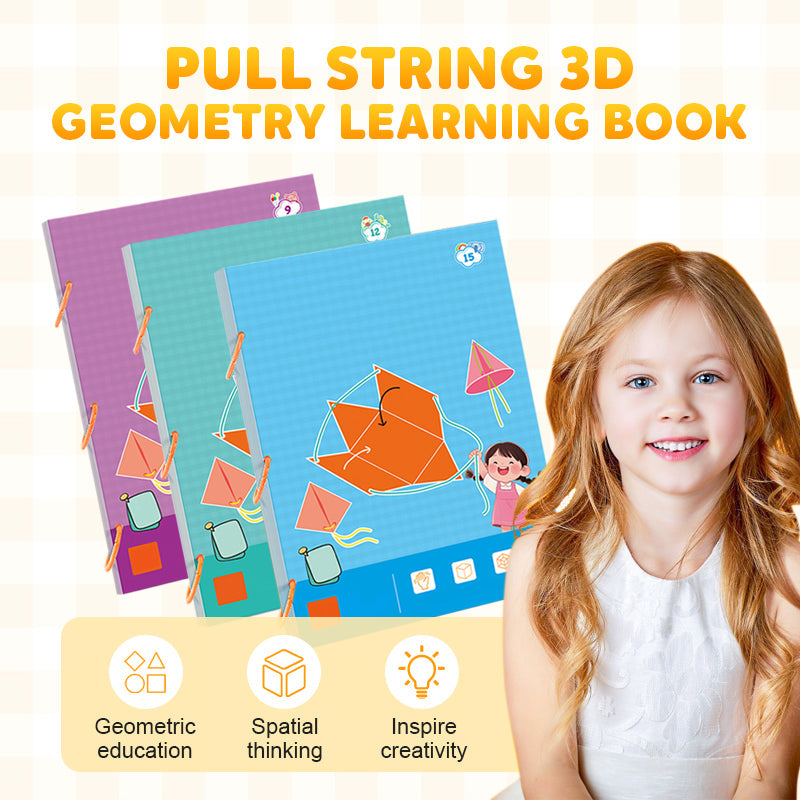 👶✨Pull String 3D Geometry Learning Book