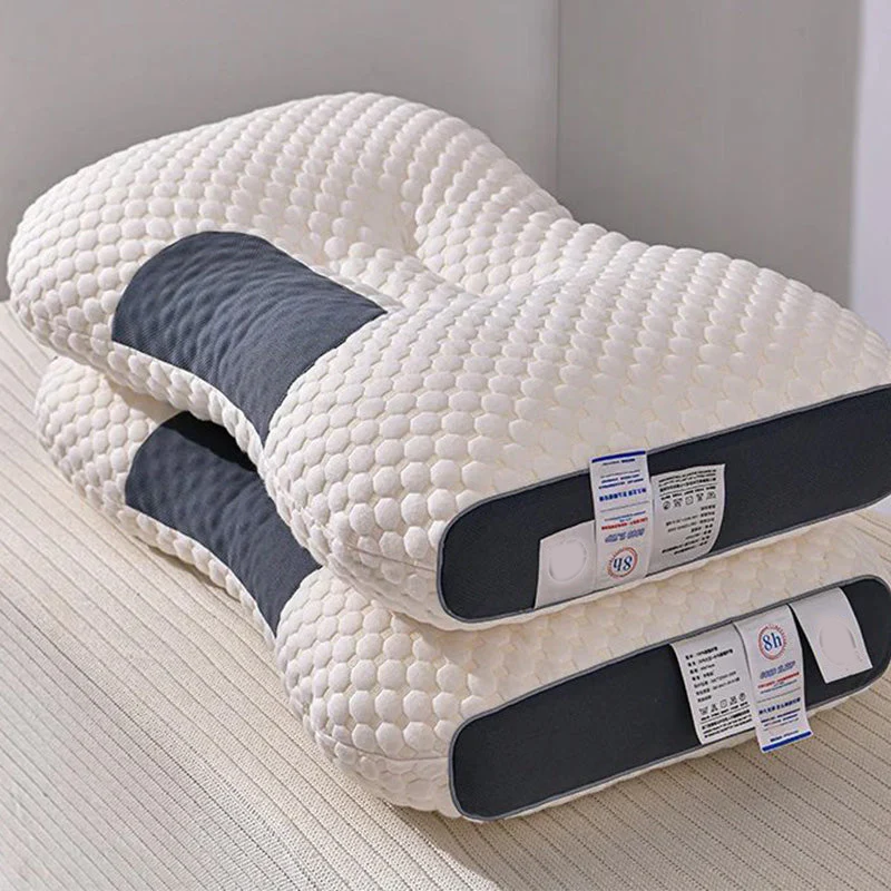 💥Antibacterial Neck Support Sleep-Aid Massage Pillow