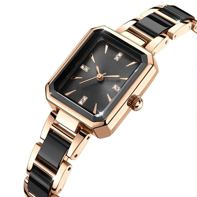 Women's Fashion Rectangular Quartz Watch⌚