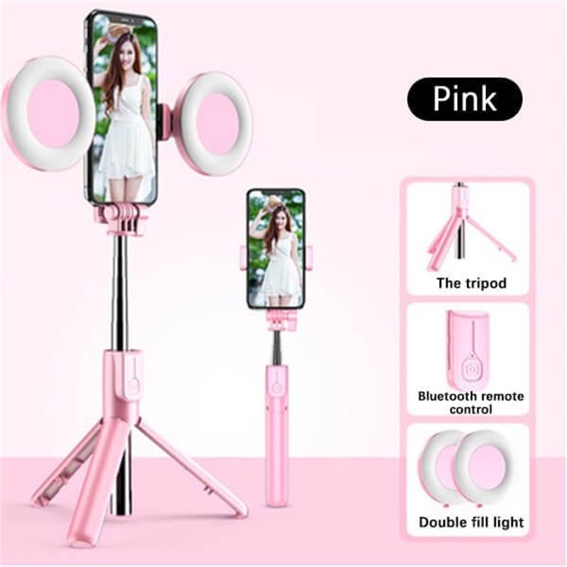 Hot Sale!!New 6 in 1 Bluetooth Selfie Stick