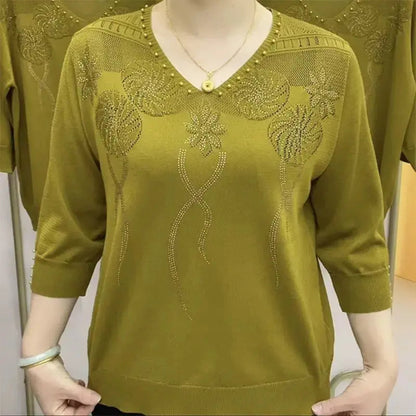🔥HOT SALE✨New Fashion Knitted Tops