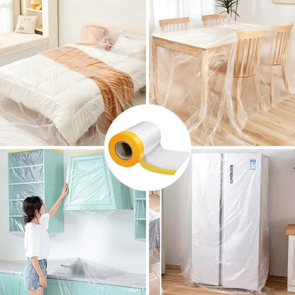 Furniture Dustproof Disposable Protective Film🔥🤩