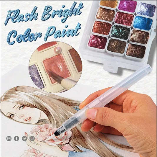 Flash Bright Color Paint