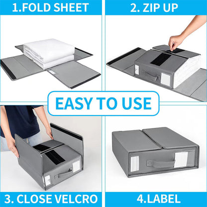 Foldable Bedding Organizer