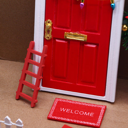 Christmas Mini Elf Door Decoration Set