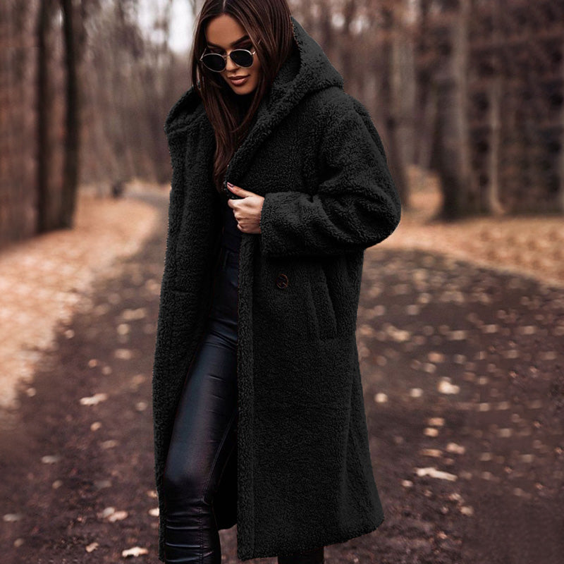 [Best Gift For Her] Women's Hooded Overcoat