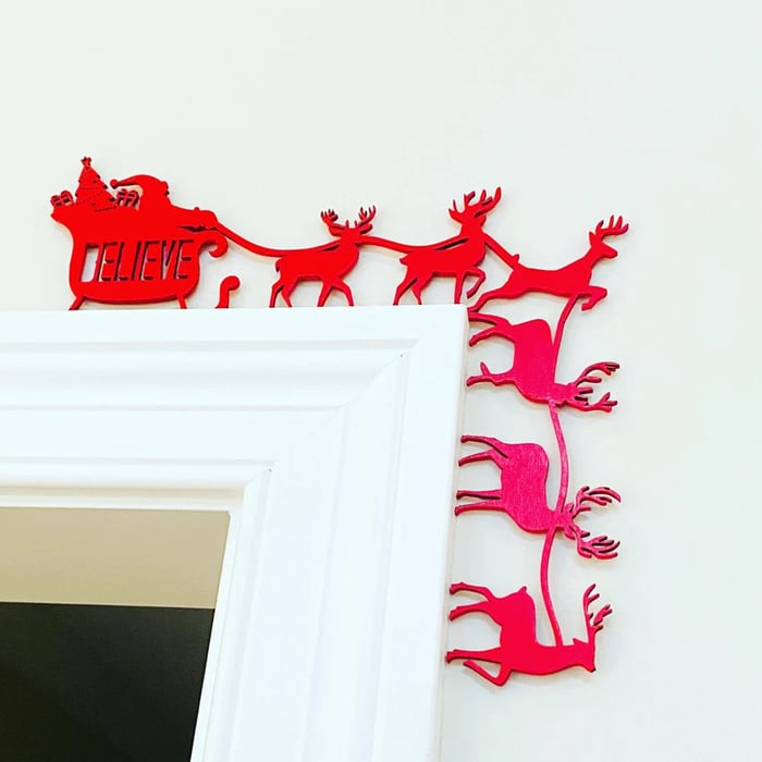 Christmas Door Frame Decoration