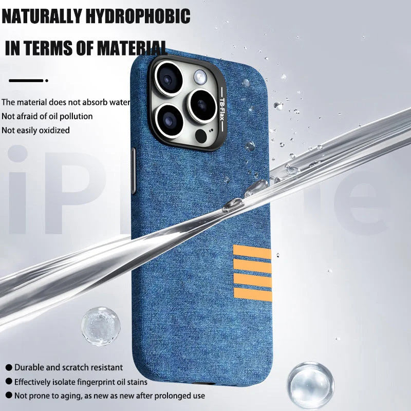 New Style Linen Texture Phone Case (For iPhone Series)