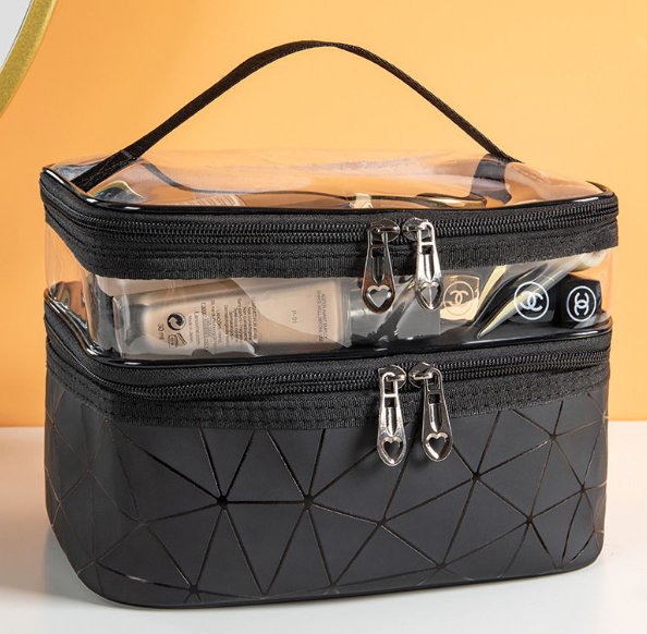 Double-layer Cosmetic Bag