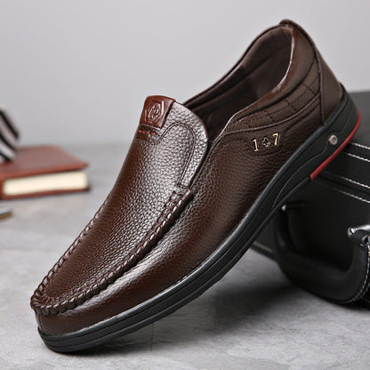 Men's Genuine Leather Soft Leather Shoes