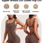 Bodycon Backless Jumpsuit with V-Neck and Butt-Lifting Design