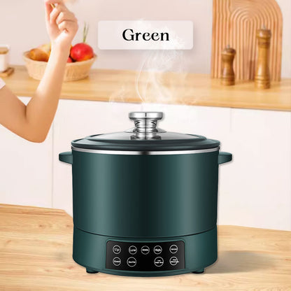 3L Smart Lifting Electric Hot Pot with Steaming Basket