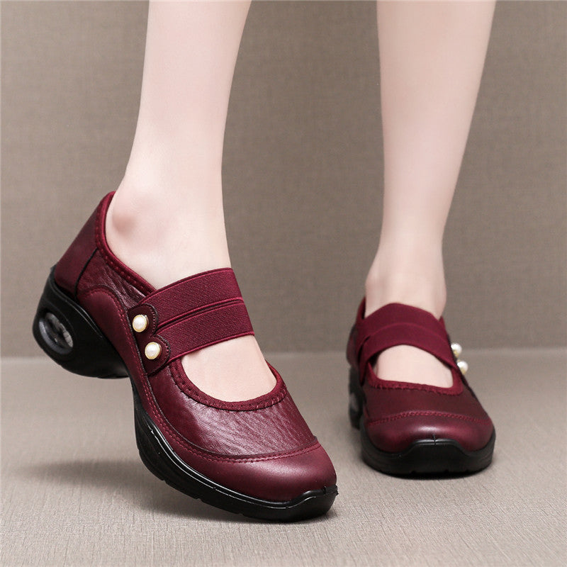 Women's Non-slip Mary Jane Walking Shoes