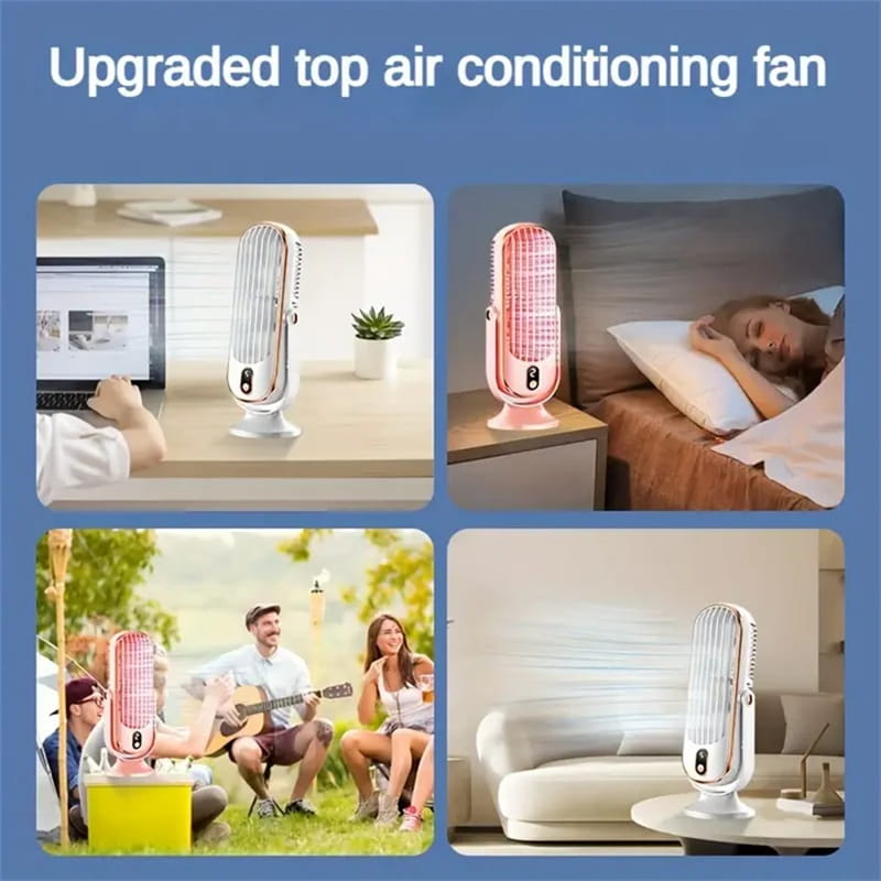 Portable Desktop Air Conditioner Fan with 5 Wind Speed