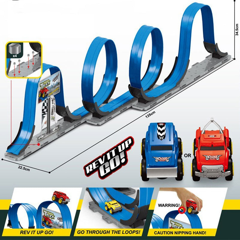 Magnetic Anti-Gravity Car Race Track Set