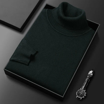 ✨Men's Solid Color Premium Turtleneck Sweater
