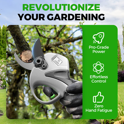 🌿✨ Powerful Garden Electric Pruning Shears – Cordless with Battery & Charger 🔋✂️