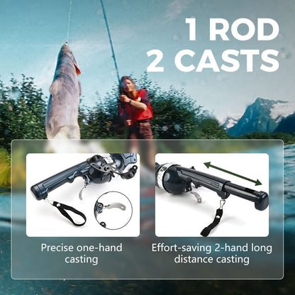 🔥Foldable Fishing Rod