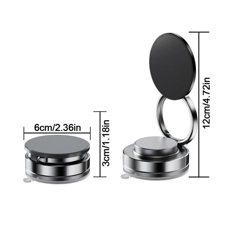 🔥 360° Adjustable Vacuum Magnetic Phone Holder