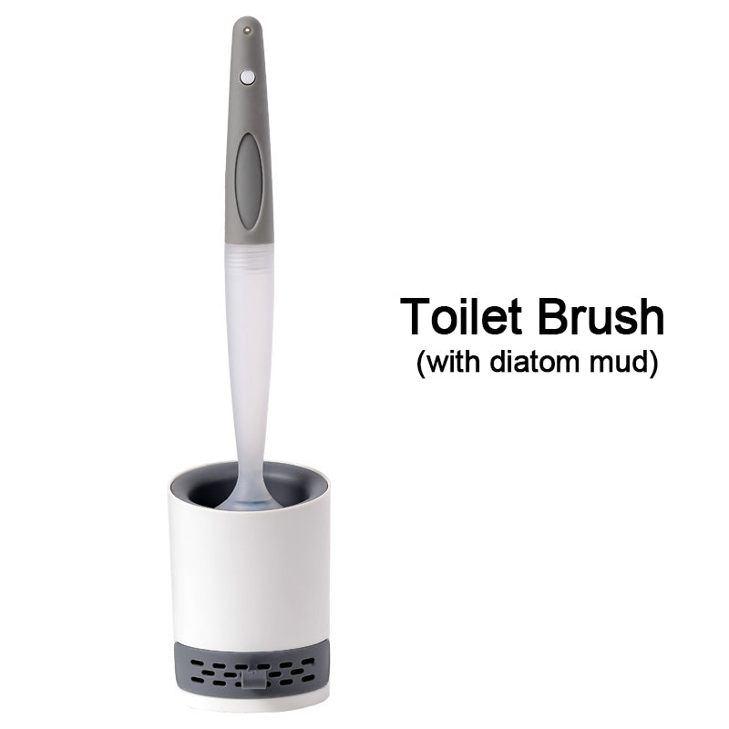 [Practical Gift] Toilet Brush With Dispenser Holder