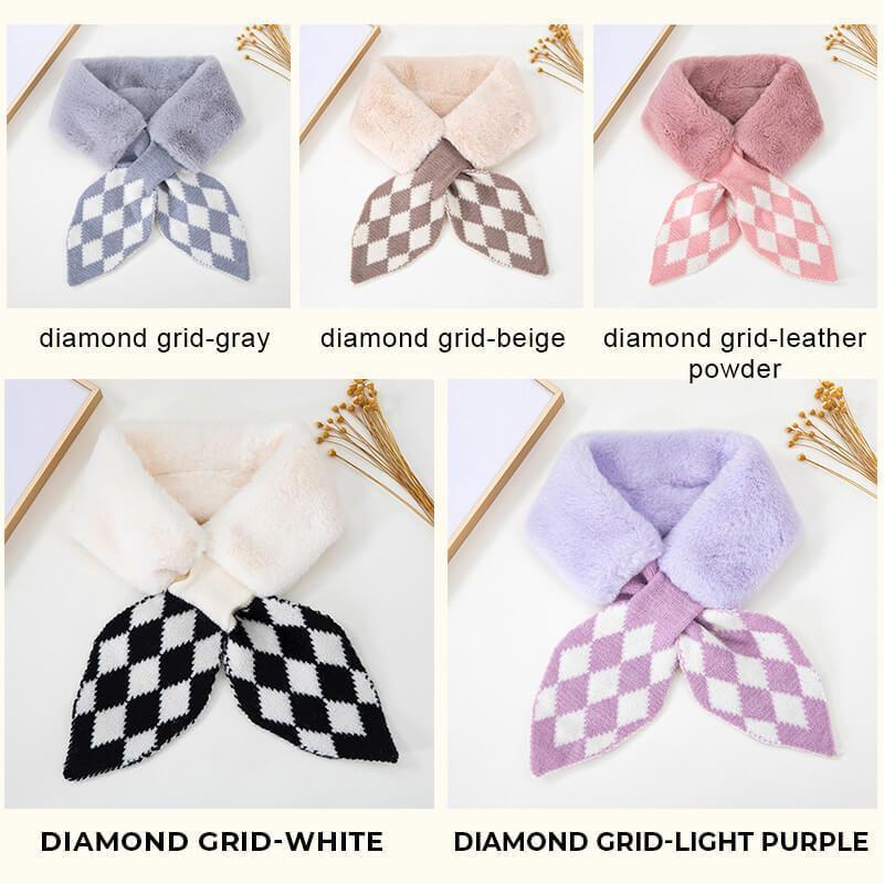 Sophisticated Elegant Plush Scarf