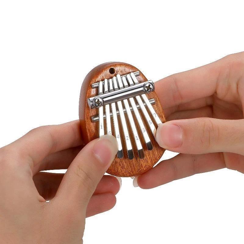 （🎅XMAS SALE）Croatian Crystal 8 Keys kalimba Thumb Piano✨BUY 3 FREE SHIPPING