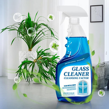 Powerful stain removal glass cleaner