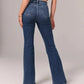 Ultra High Rise Stretch Flare Jean
