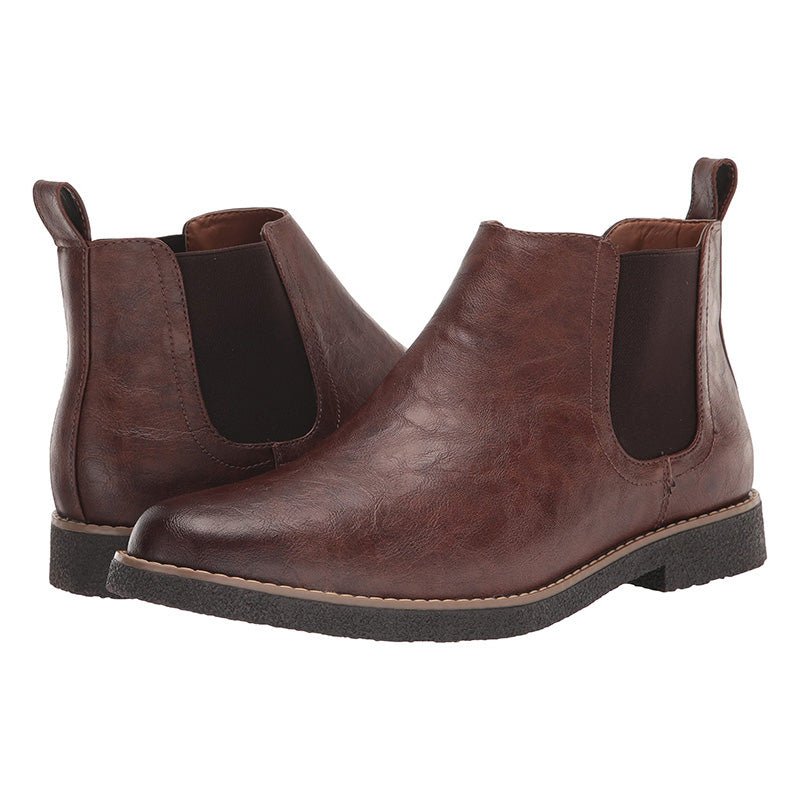 Exquisite Gifts - Men's Vintage Fashion Chelsea Leather Boots