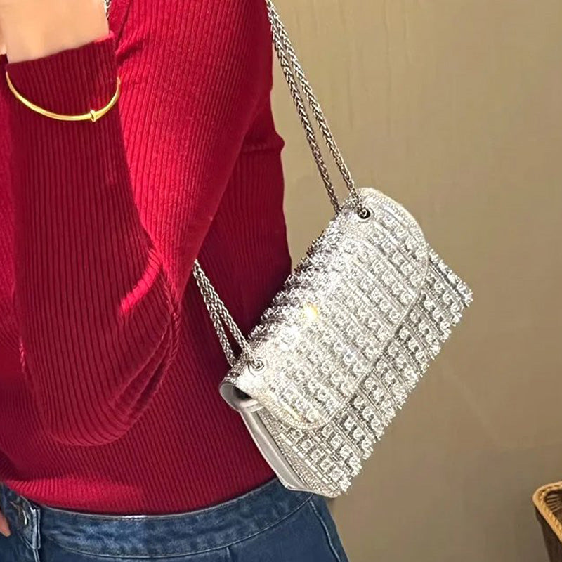 [Gift For Her] Women's Luxury Colorful Rhinestone Bag