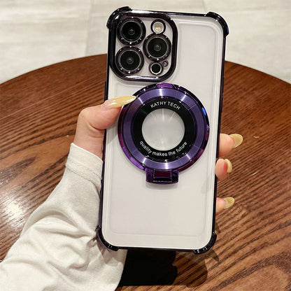 🔥Magnetic Lens Protective Phone Case with Stand