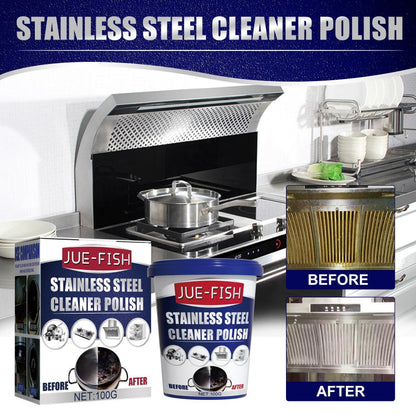 Highly Effective Cleaning & Polishing Paste for Stainless Steel Kitchenware