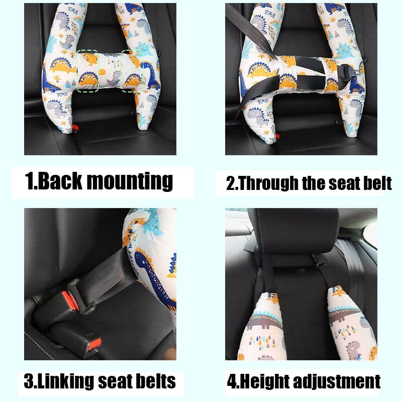 🔥Travel Neck Rest -Car Seat Pillow For Sleeping