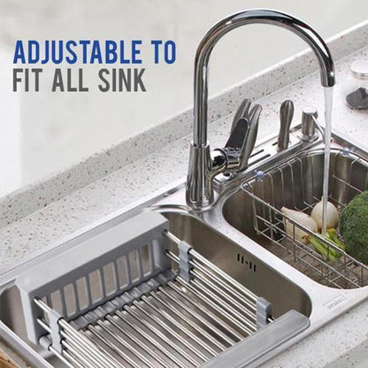 Kitchen Retractable Drainer Rack