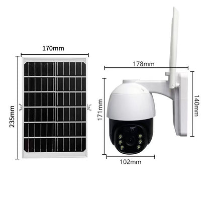 Smart Wireless Solar Surveillance Camera